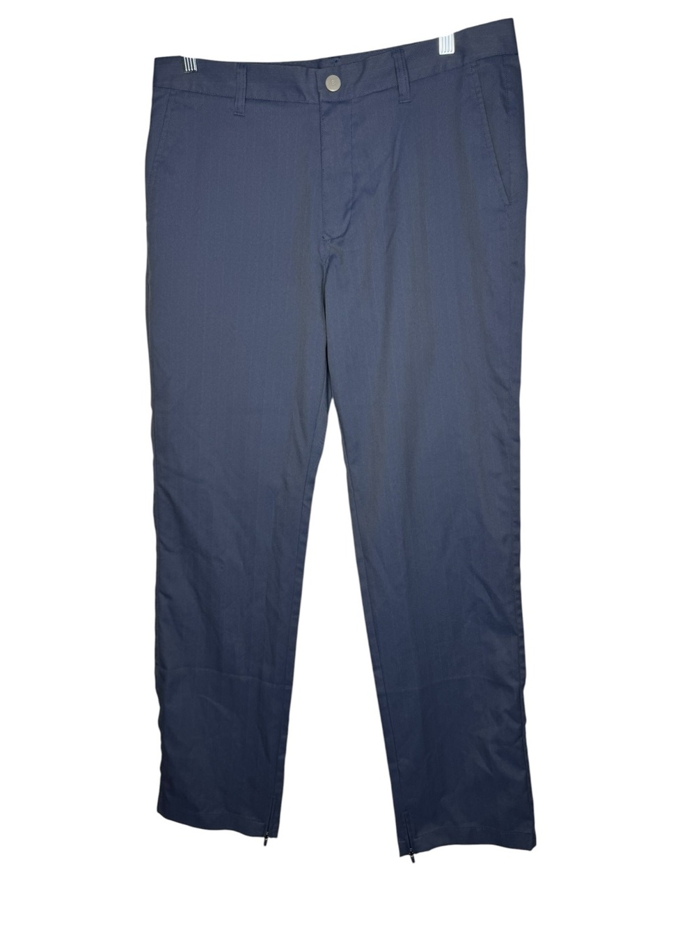 Bonobos Highland Lightweight Golf Pants Blue Herringbone Straight Leg 34 x 34